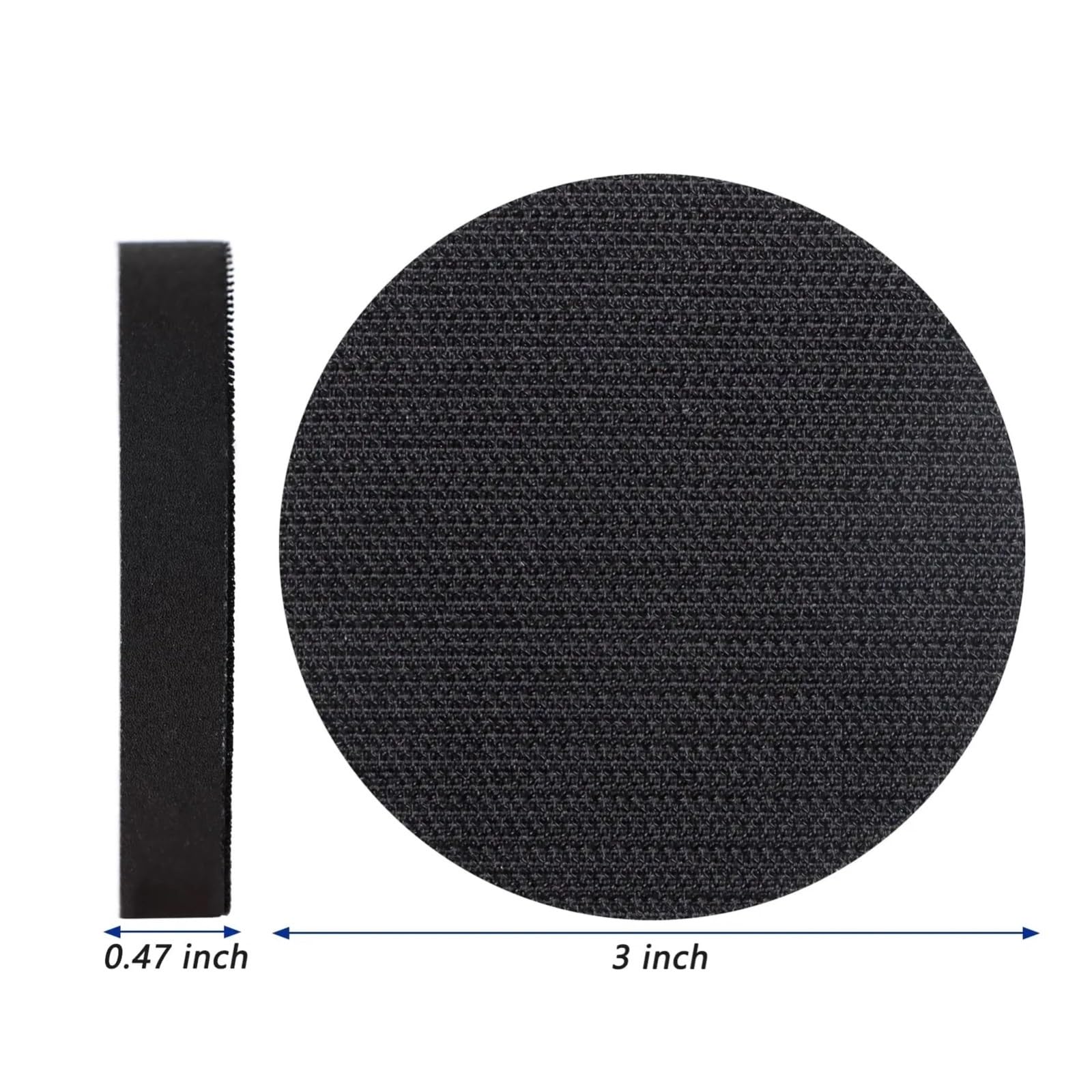 GYQAZSS 6Pcs Interface Pads,3 Inch Hook Loop Soft Sponge Cushion Buffer Backing Pad for Orbital Sander Automotive Woodworking Polishing