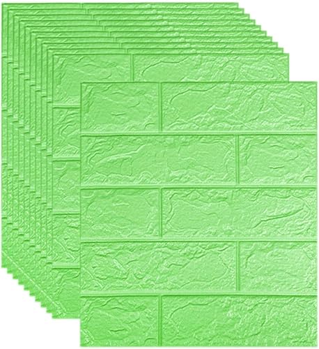Miniatura 10 de Melairya Paneles de pared 3D de espuma despegar y pegar papel tapiz de ladrillo 3D panel de pared de piedra sintética papel tapiz autoadhesivo para
