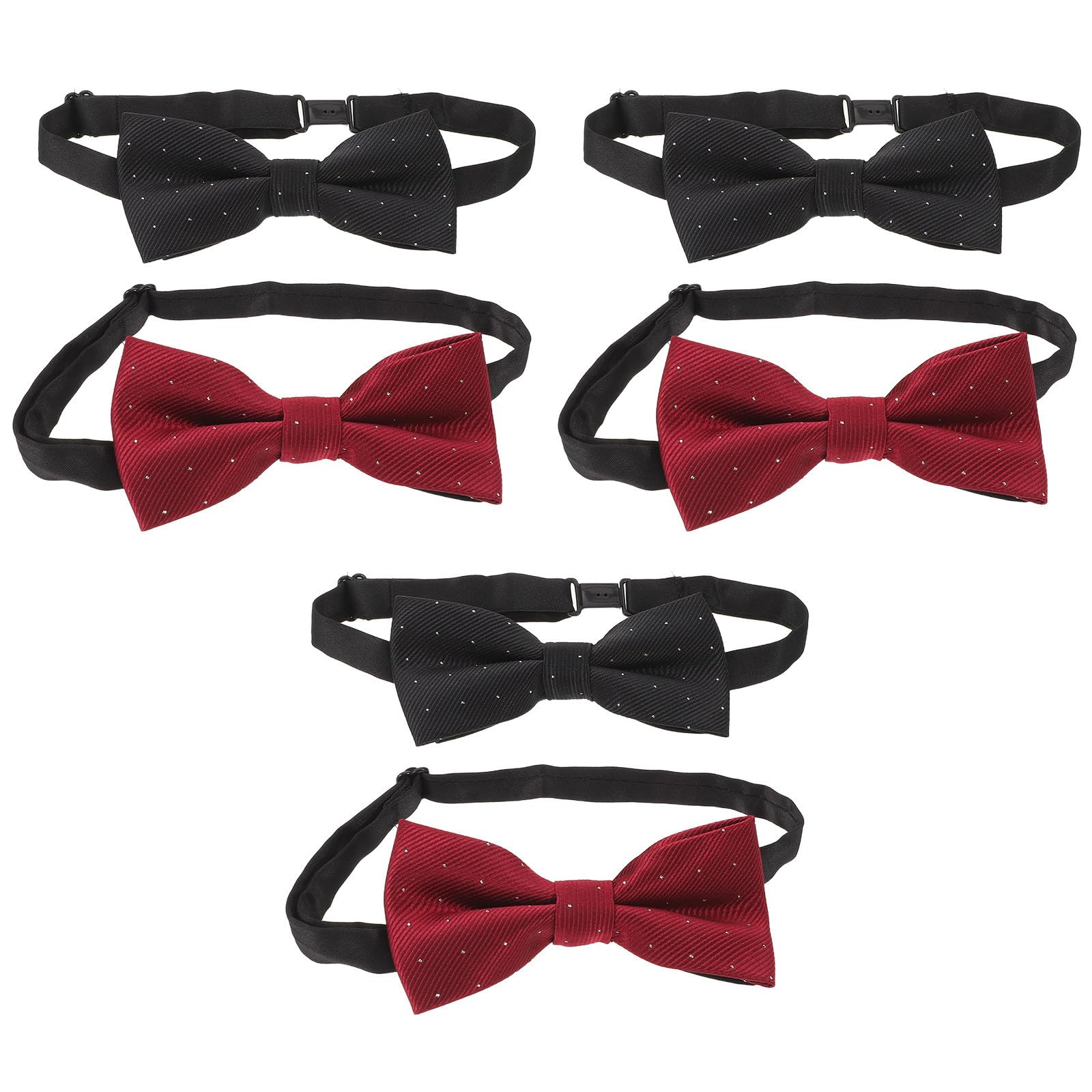 Sewroro 18 Piezas Pajarita Pre-atada para Hombre de Poliéster Resistente a Deformaciones Diseño Clásico para Celebraciones Formales y Reuniones de Oficina