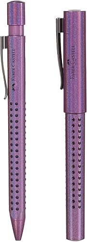 Faber-Castell Diamondere - Collar con flor de diamantes y zafiros azules de talla corazón natural y certificado en oro blanco de 9 quilates