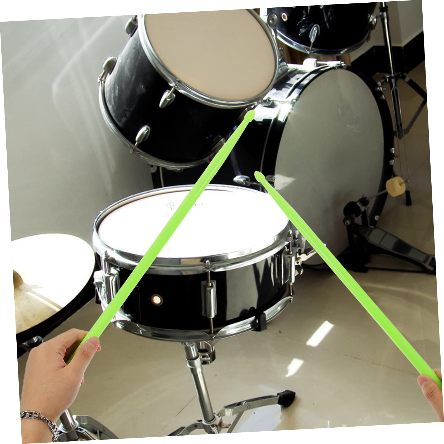 Baquetas de Fieltro de Doble Punta 1 Par para Percusión Musical