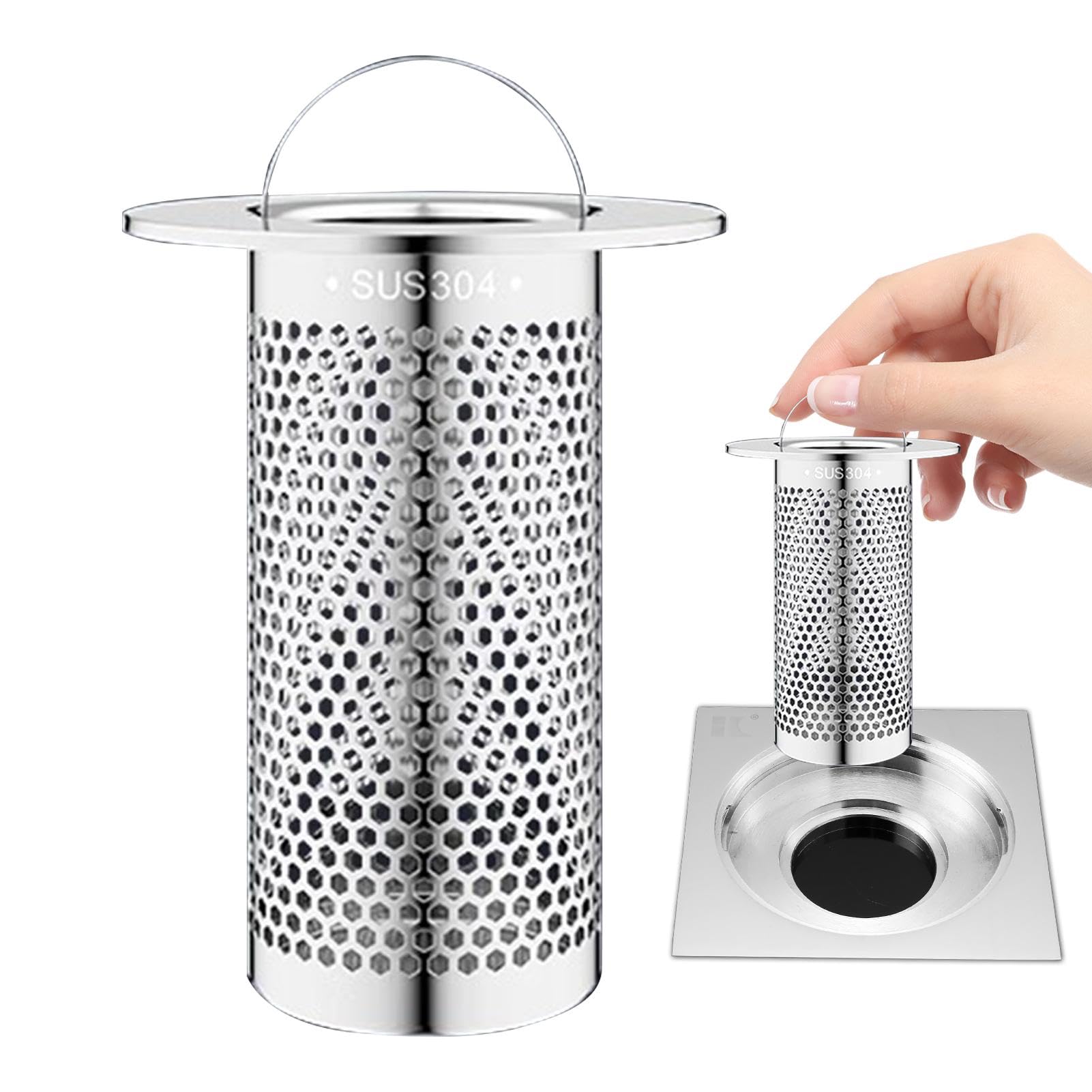 ✨排水ストレーナー ゴミ受け つまり防止 かわいい イエロー デザイン Amazon｜排水栓カゴ 排水溝 ゴミ受け メッシュ 排水口シンク