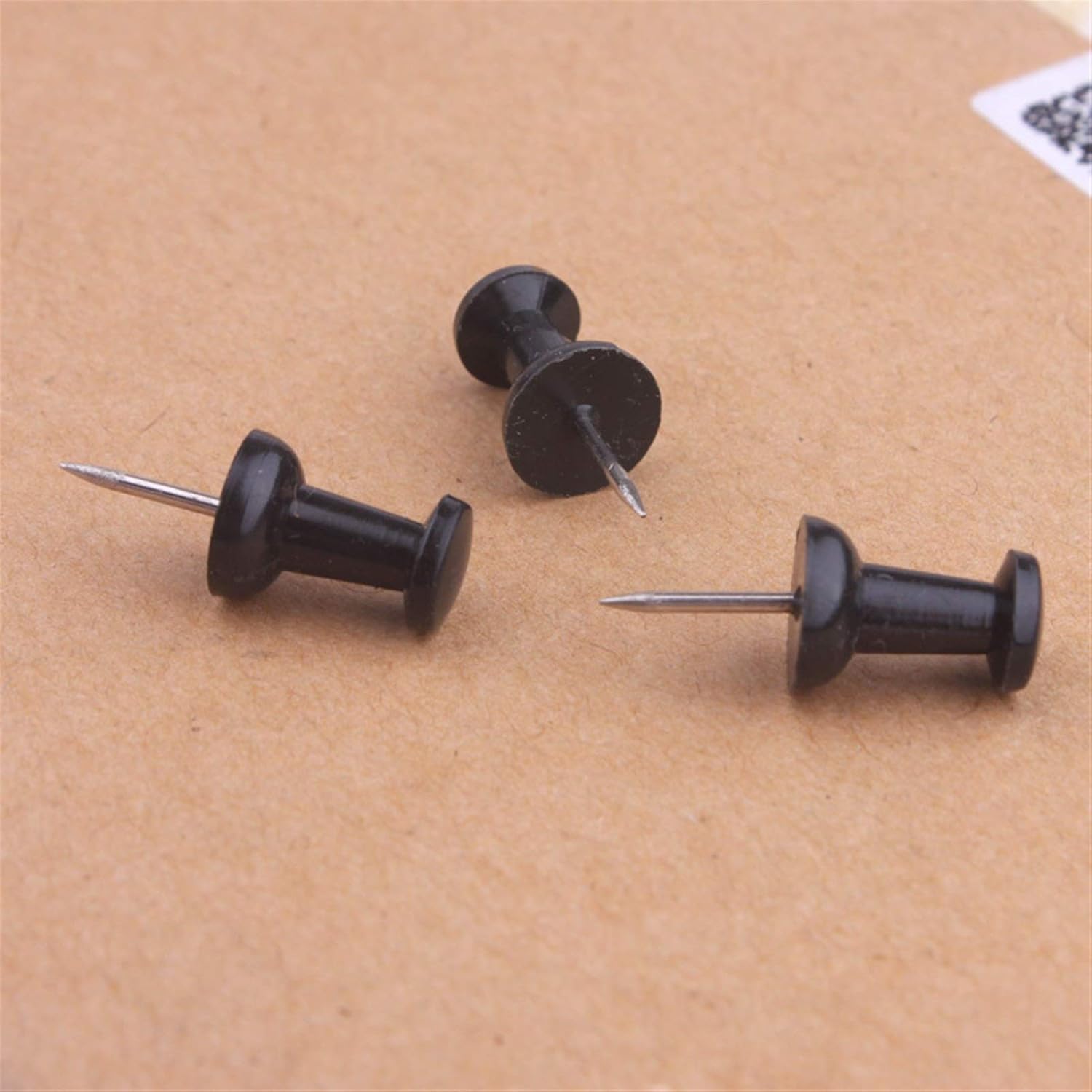 DIY Seamless Nail,Invisible Security Screws,Push Pins Thumbtack 20 Black pushpins Standard map Pushpin Stationery Round Head Small Triangle Transparent tack Usual and Practical Fasteners