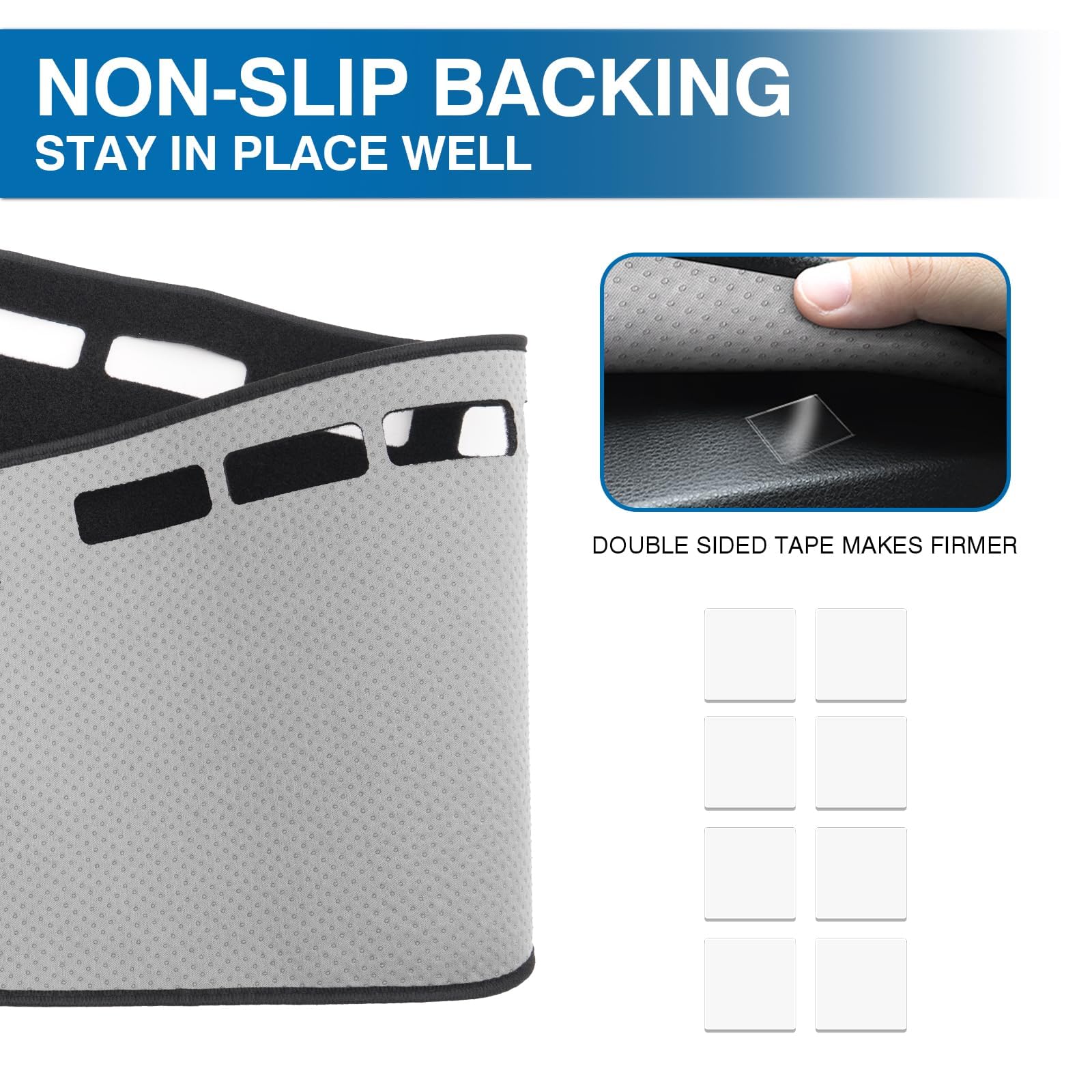 KUST Copertura per cruscotto Auto per Subaru Forester 2025 con Guida a Sinistra in Poliestere Antiscivolo per Console Centrale cruscotto Accessori Interni per Subaru Forester Custom Fit Dash Mat