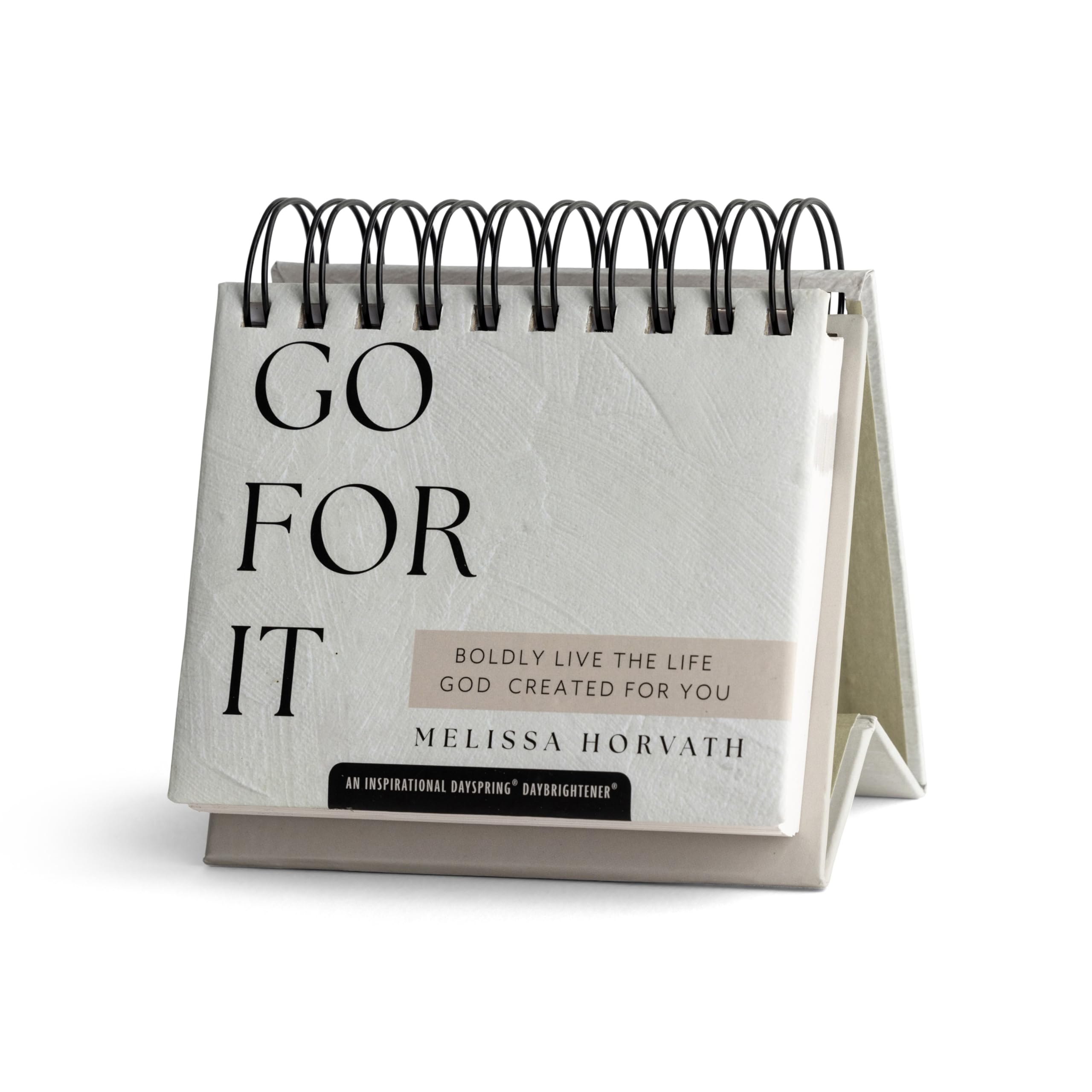 Go For It: Boldly Live the Life God Created for You - An Inspirational DaySpring DayBrightener - Perpetual Calendar