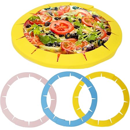Adjustable Pie Crust Protector Silicone Pie Crust Bag Covers For Edges Of The Pie The Kitchen Tools,Fits8 To10.5 In Pie Pans Baking Tool（Blue Yellow Pink)3pcs Food Grade Silicone Pie Crust Protectors