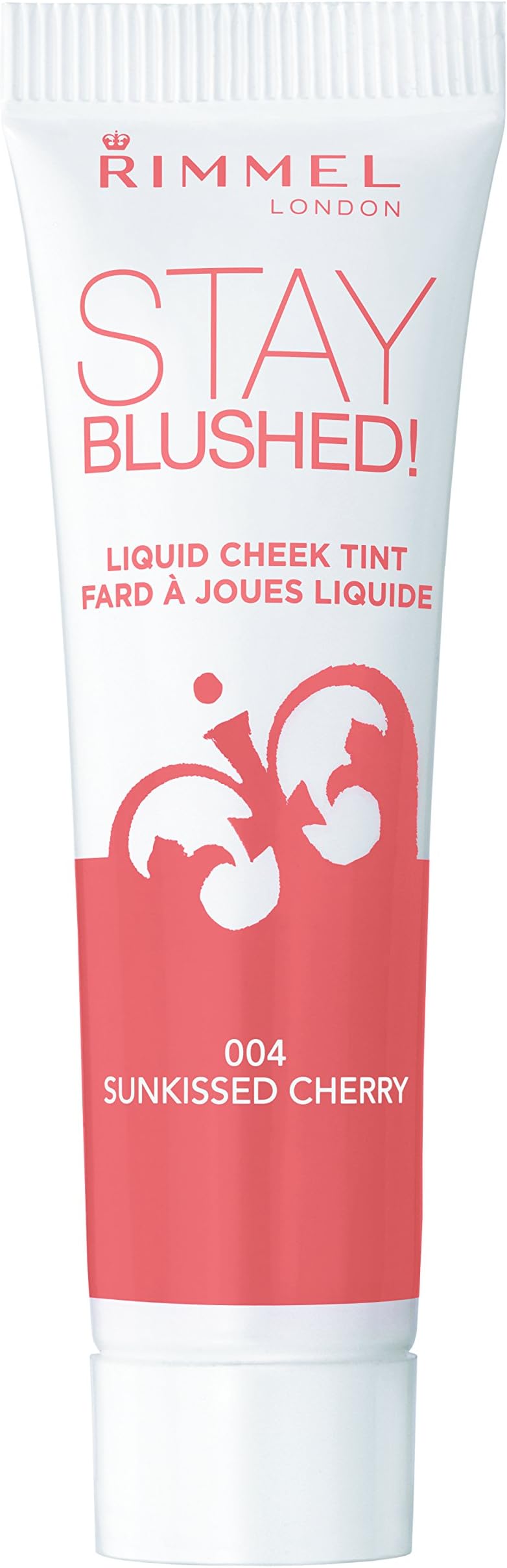Rimmel Stay Blushed Liquid Cheek Tint, Sunkissed Cherry, 0.47 Fluid Ounce
