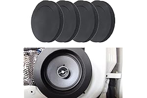 AngleKai 6.5" Premium Car Speaker Foam Rings for Enhanced Sound
