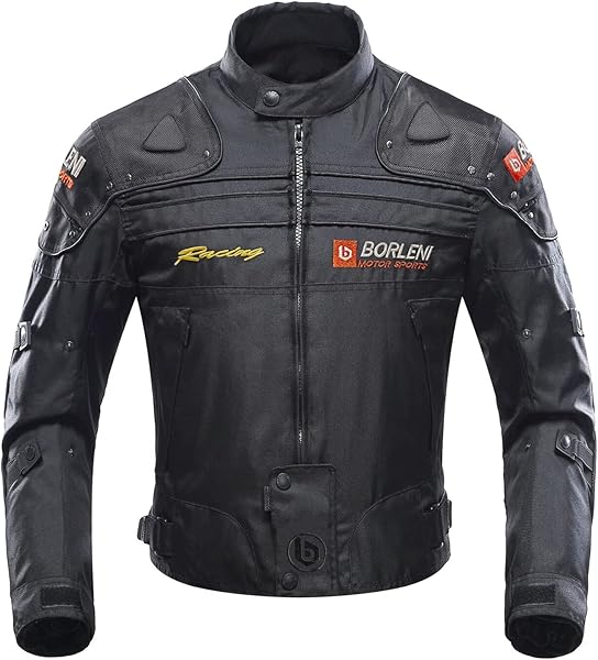 BORLENI Chaqueta de moto a prueba de viento motocicleta armadura de equipo de protección otoño invierno verano para hombre de toda estaciòn - 1