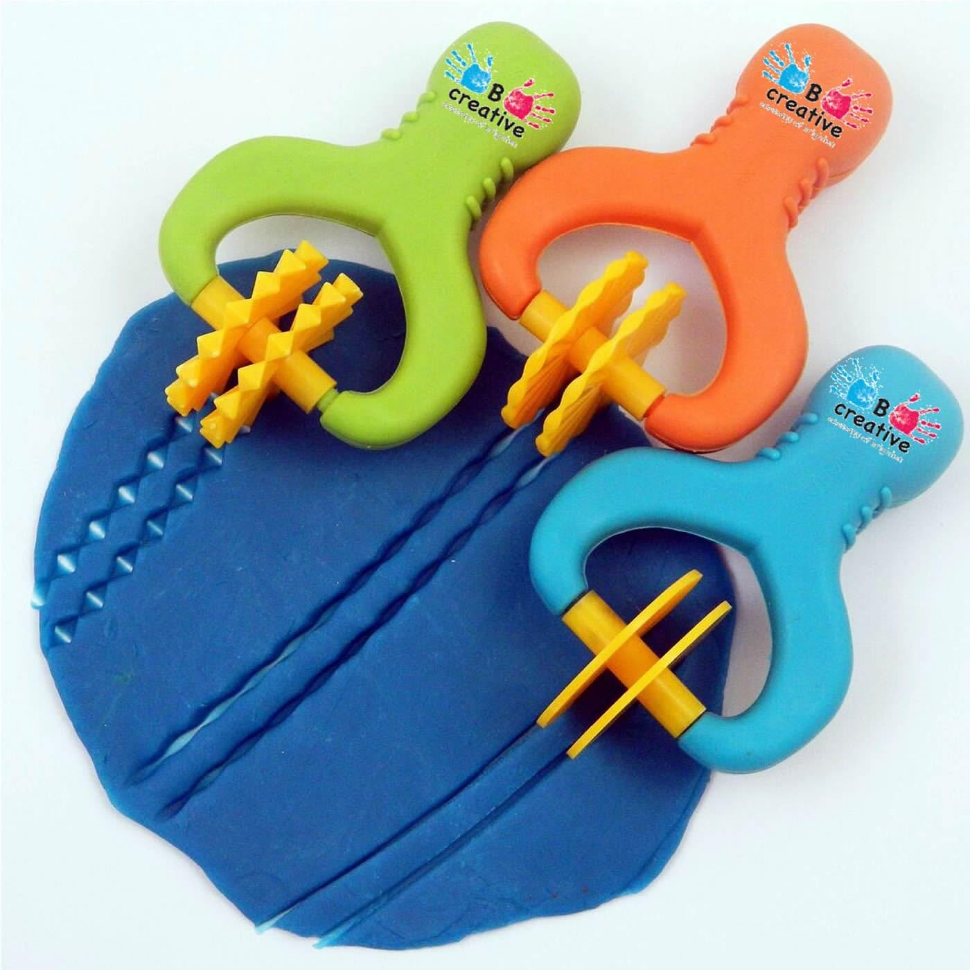 Bcreative Easi-Grip Strip Dough Cutters Set of 3