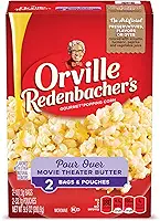 Orville Redenbacher's Pipoca de Micro-Ondas com Manteiga para Cinema, 9,9 Oz