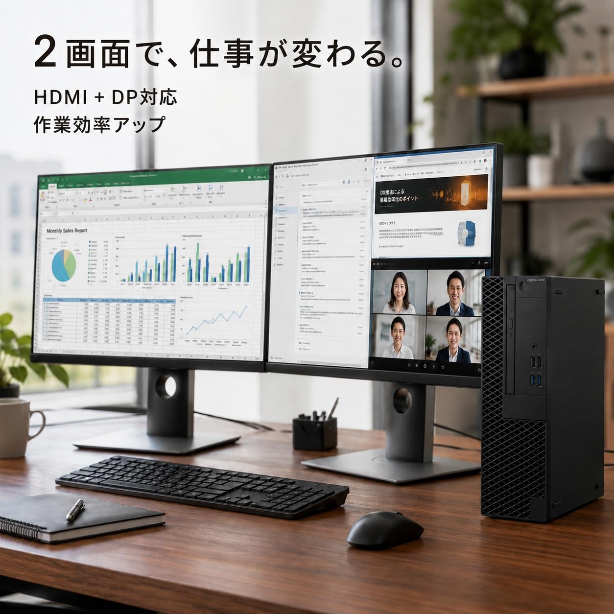 Amazon.co.jp: デル OptiPlex3070 デスクトップパソコン 整備済 i5