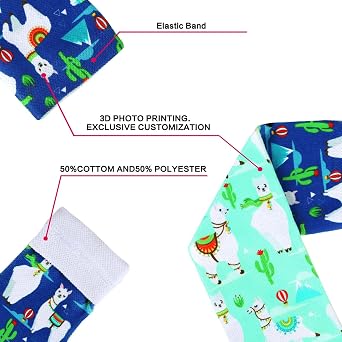 Benefeet Sox Men Funny Novelty Crazy Crew Tube Socks Unisex 3D Print Dress Sock Boy Colorful Patterned Design Calf Sock