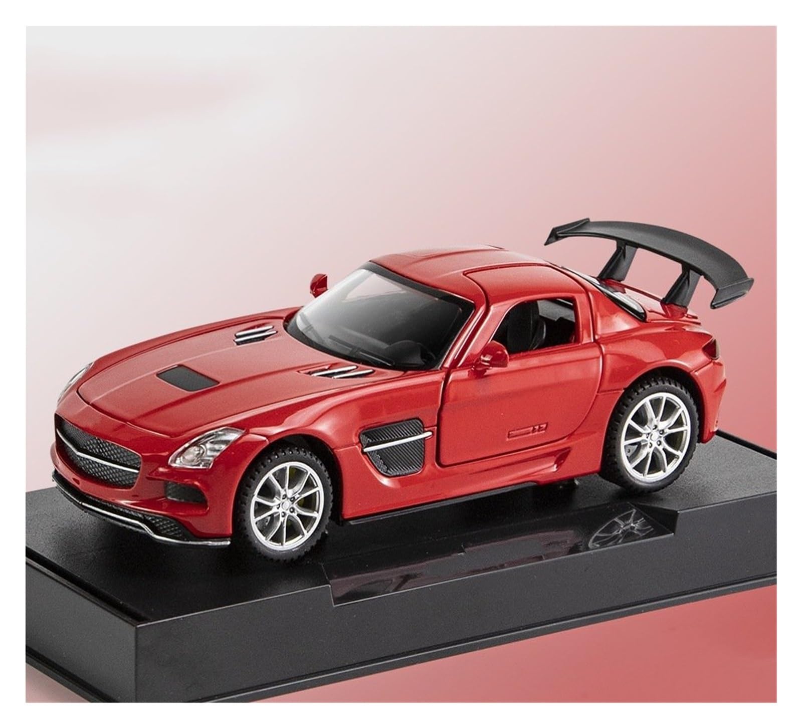BANKOTO Diecast Car 1:32 For Benz For SLS Alloy Diecasts Car Model Collection Collectible(Red)
