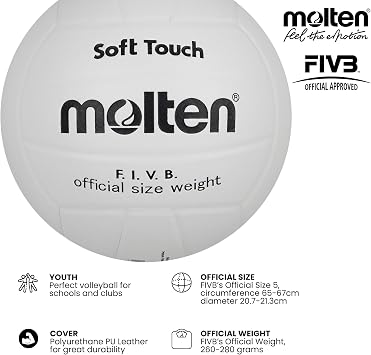 Molten Volleyball v58sl - White