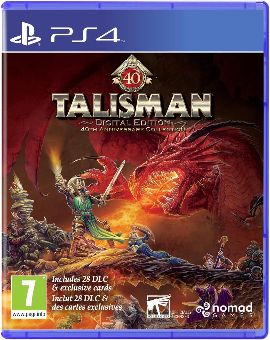 Talisman: Digital Edition Sur PS4 (compatible PS5) - Neuf, En Français