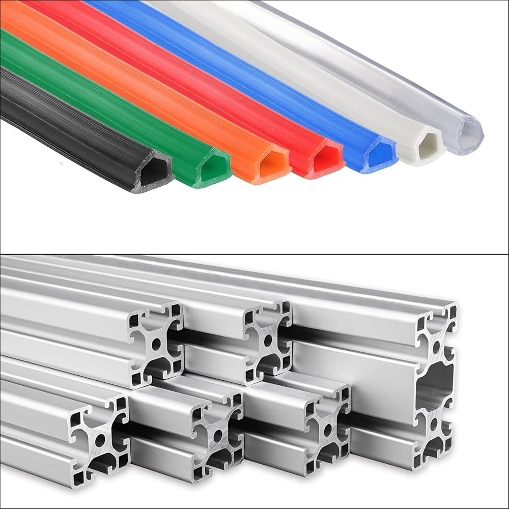 アルミプロファイルスロットカバーフラットシール 6M 6 mm 1個 アルミプロファイルスロットカバーフラットシール 6M 6 mm 1個