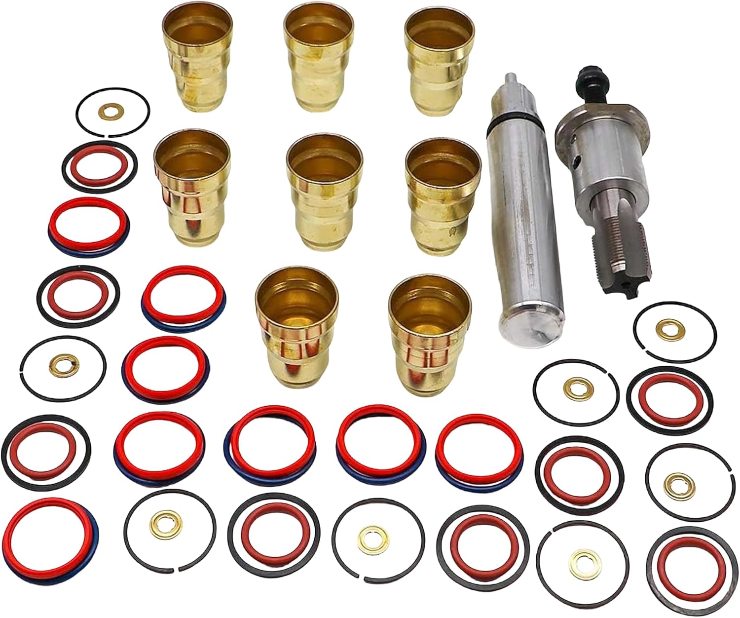 F4TZ9F538A Injector Sleeve Cup Removal Tool & Install Kit Compatible with Ford 1994-2003 7.3L Powerstroke