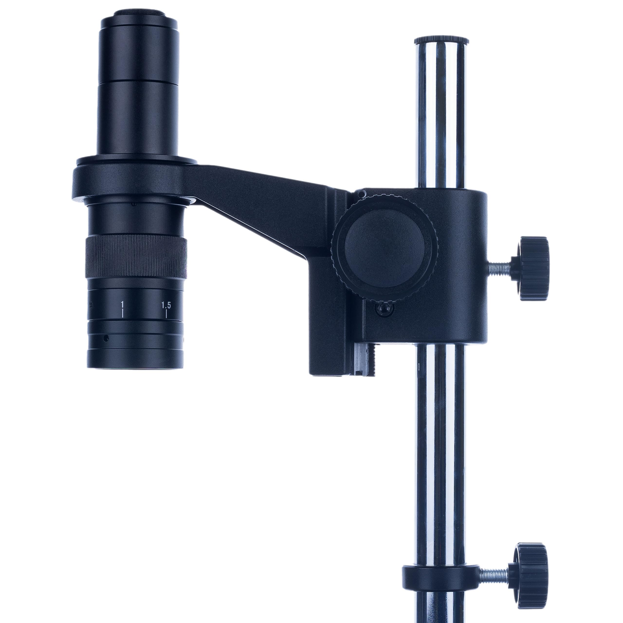 Rosfix Microscopio Digitale Earth Pro MCEP-0.5X – Zoom 7–45x, C-Mount, Ottica in Vetro HD | 100–150mm Distanza Lavoro | Elettronica, Biologia, Gioielleria | Microscopio Professionale