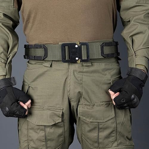 Miniatura 5 de TXZWJZ Hebilla de metal Hebilla de cinturón táctico Hebillas de cinturón de servicio de 1.25 pulgadas Hebilla de liberación rápida Hebilla de