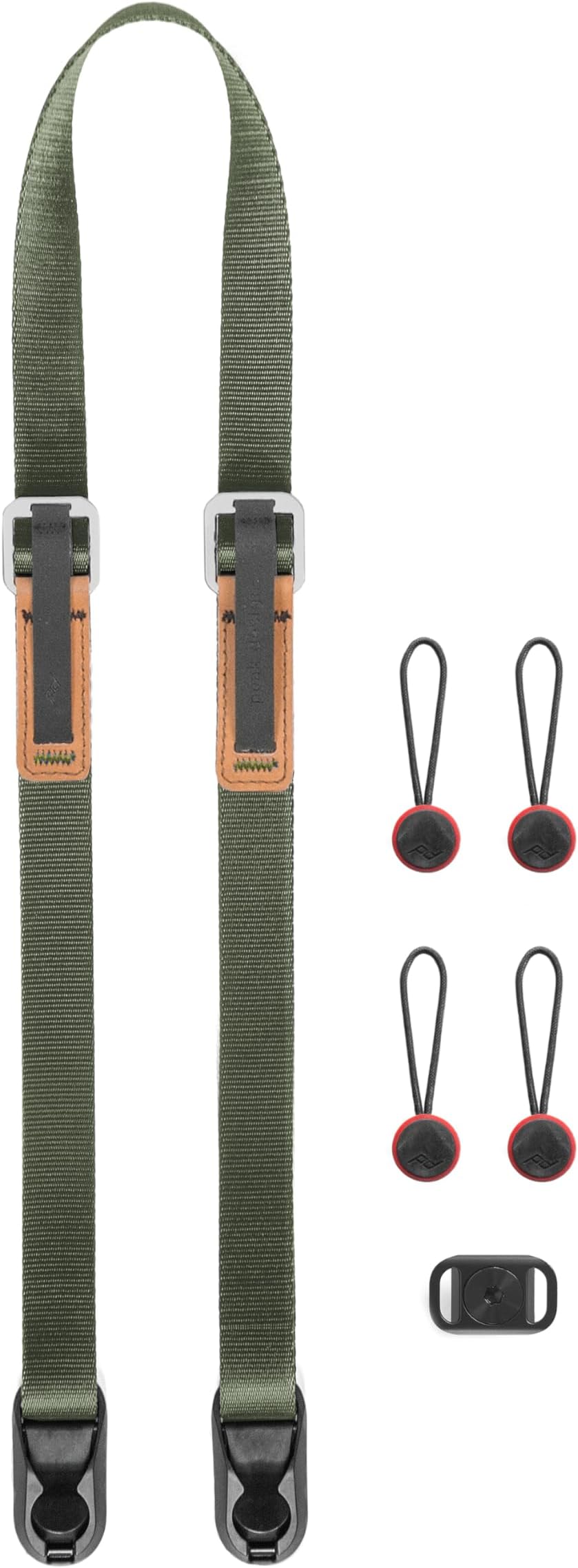 Leash Camera Strap for System Cameras and Smaller DSLRs - Sage Green (L-SG-3), Sage, Einheitsgröße