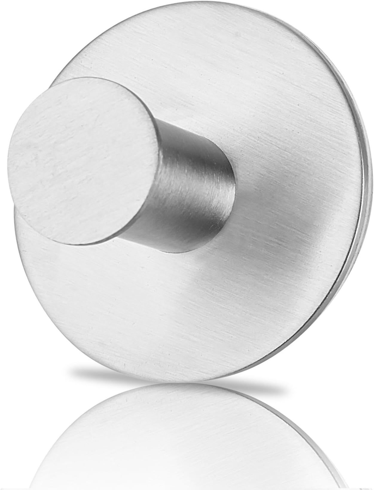 Self Adhesive Hook - Gradation House - 1 Hook - Stainless Steel Self Adhesive Wall Hooks for Bedroom, Bathroom, Kitchen - Robe Hook