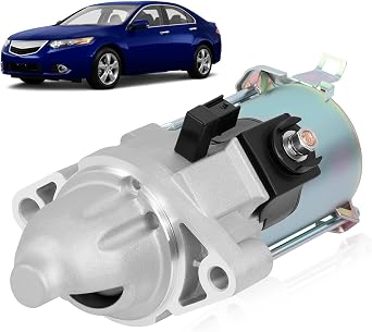 New Starter Motor 12V Compatible with Honda Accord/CR-V/Element 2006-2012 L4 2.4L,fit for Civic 2.0L 2006-2011,fit for Acura TSX 2006-2014L4 2.4L
