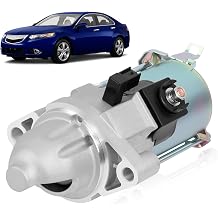 New Starter Motor 12V Compatible with Honda Accord/CR-V/Element 2006-2012 L4 2.4L,fit for Civic 2.0L 2006-2011,fit for Acura TSX 2006-2014L4 2.4L