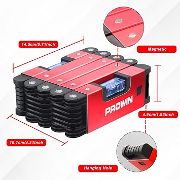 Prowin 28-Inch Multi-Function Foldable Level Tool