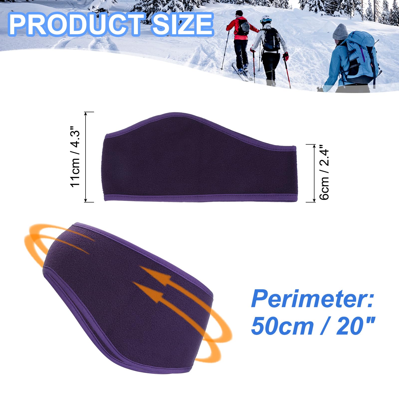 PATIKIL Ear Warmer Headband - Image 2