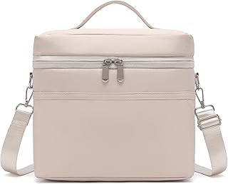 Insulated Lunch Bag for Women Adult Lunch Box Lightweight Waterproof Lunchbox Soft Cooler Reusable Lunch Bags for Work