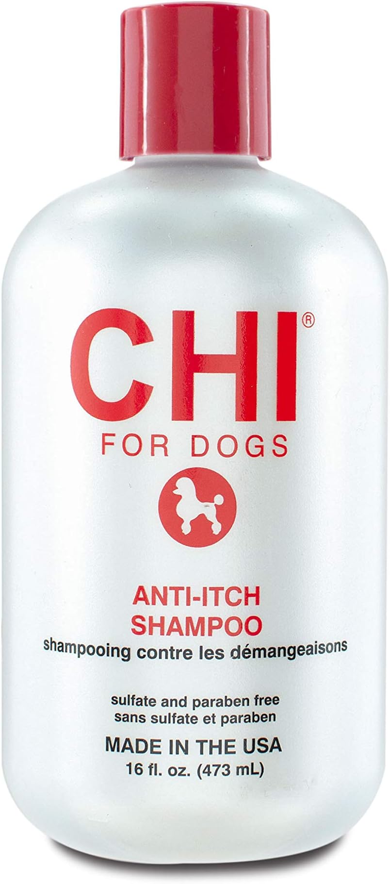 CHI for Dogs Anti-Itch Shampoo for Dogs | Best Shampoo for Dogs With Itchy, Dry Skin | Sulfate And Paraben Free, pH Balanced for Dogs, Made in the USA