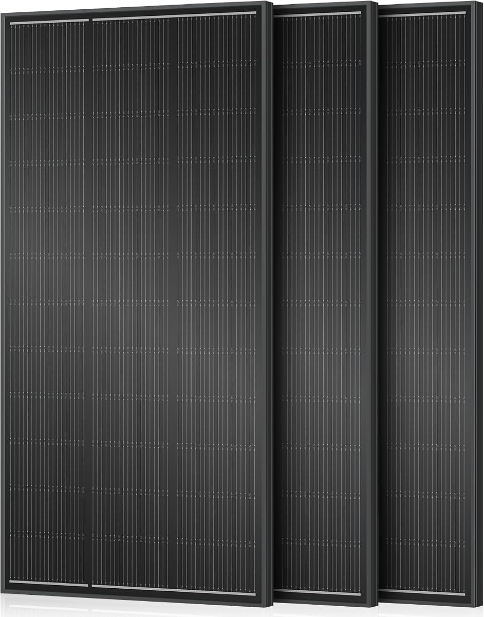 600 Watt Solar Panel 3Pack