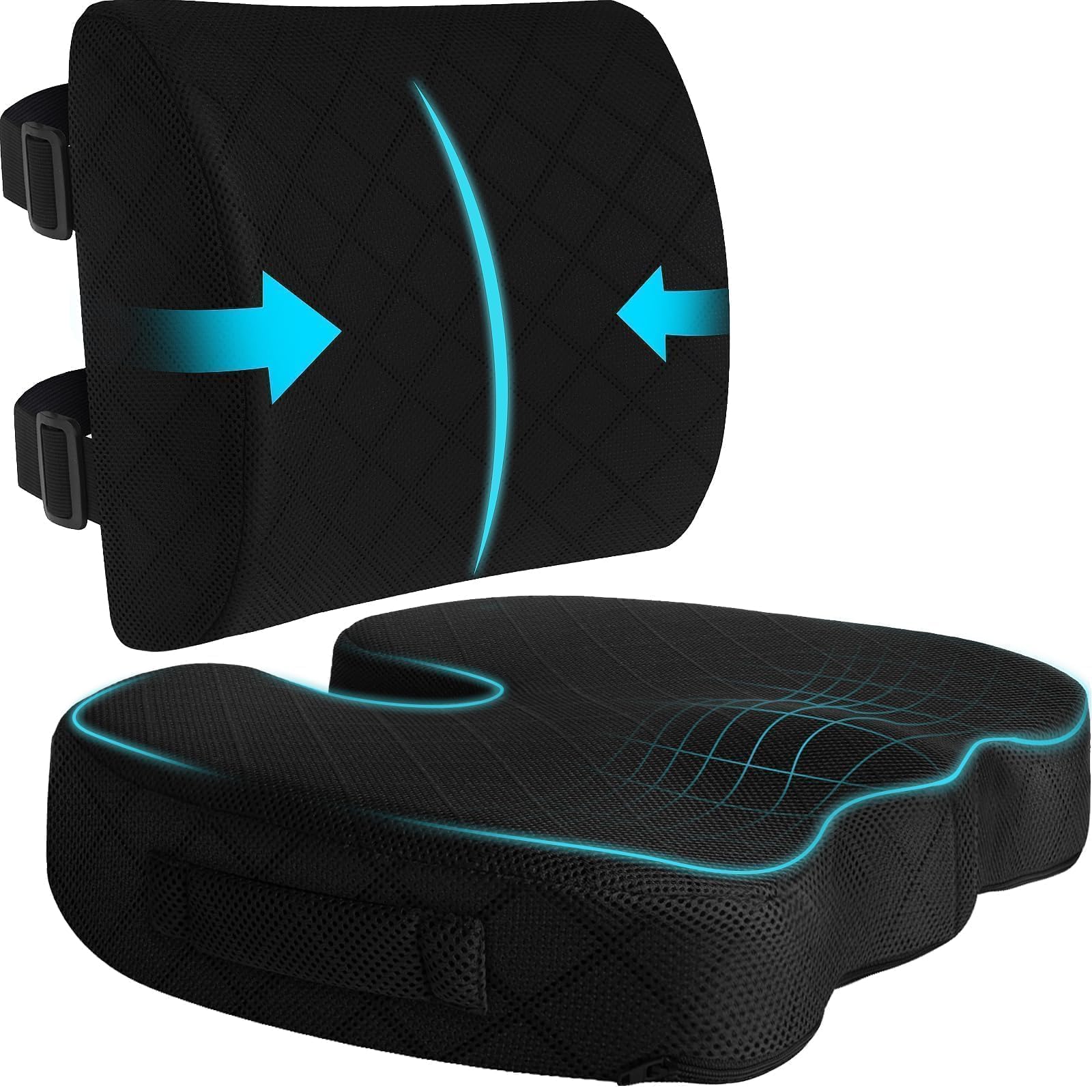 TushGuard Back&Seat Cushion Set