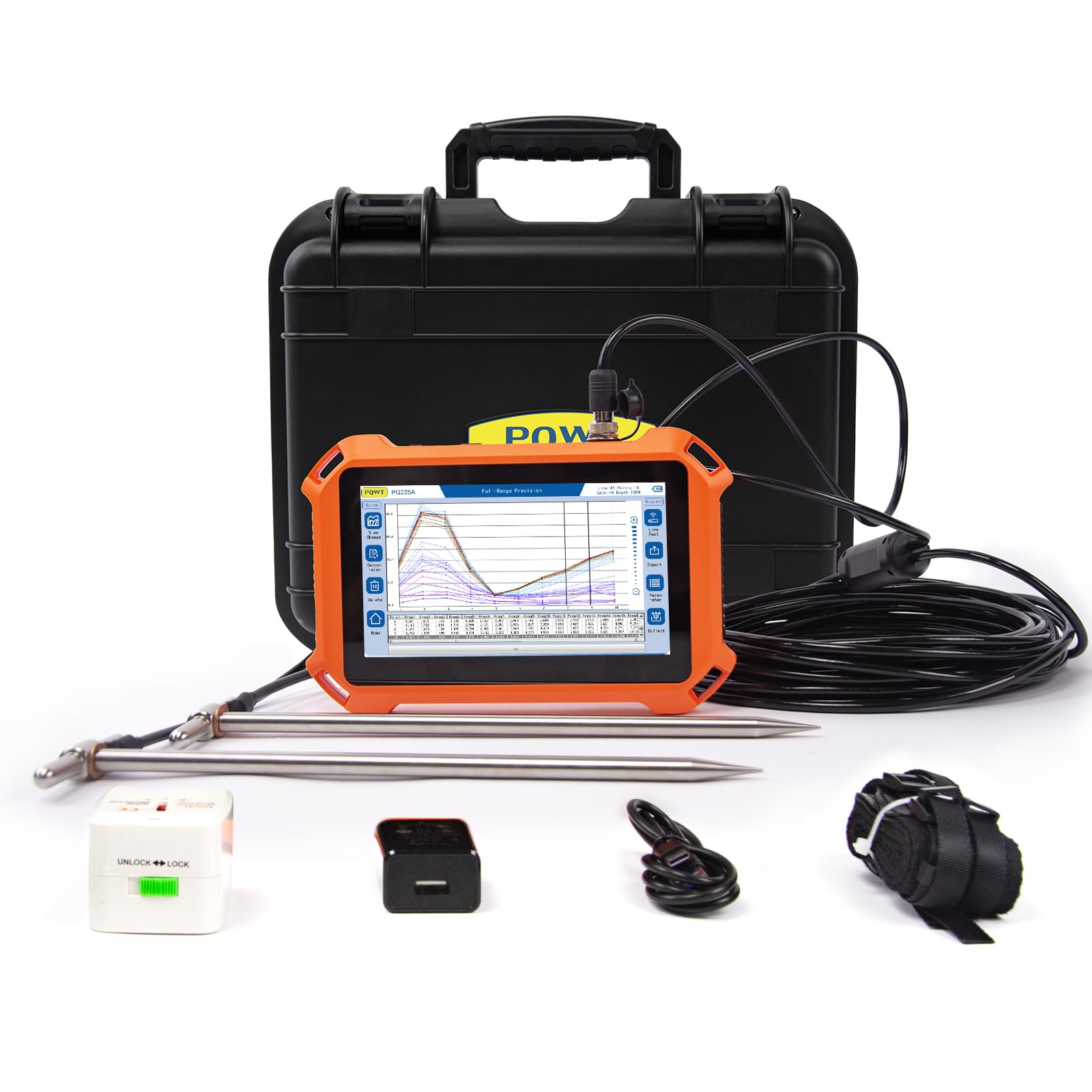 Amazon.com : PQWT PQ225B Underground Water Detector for Well 100