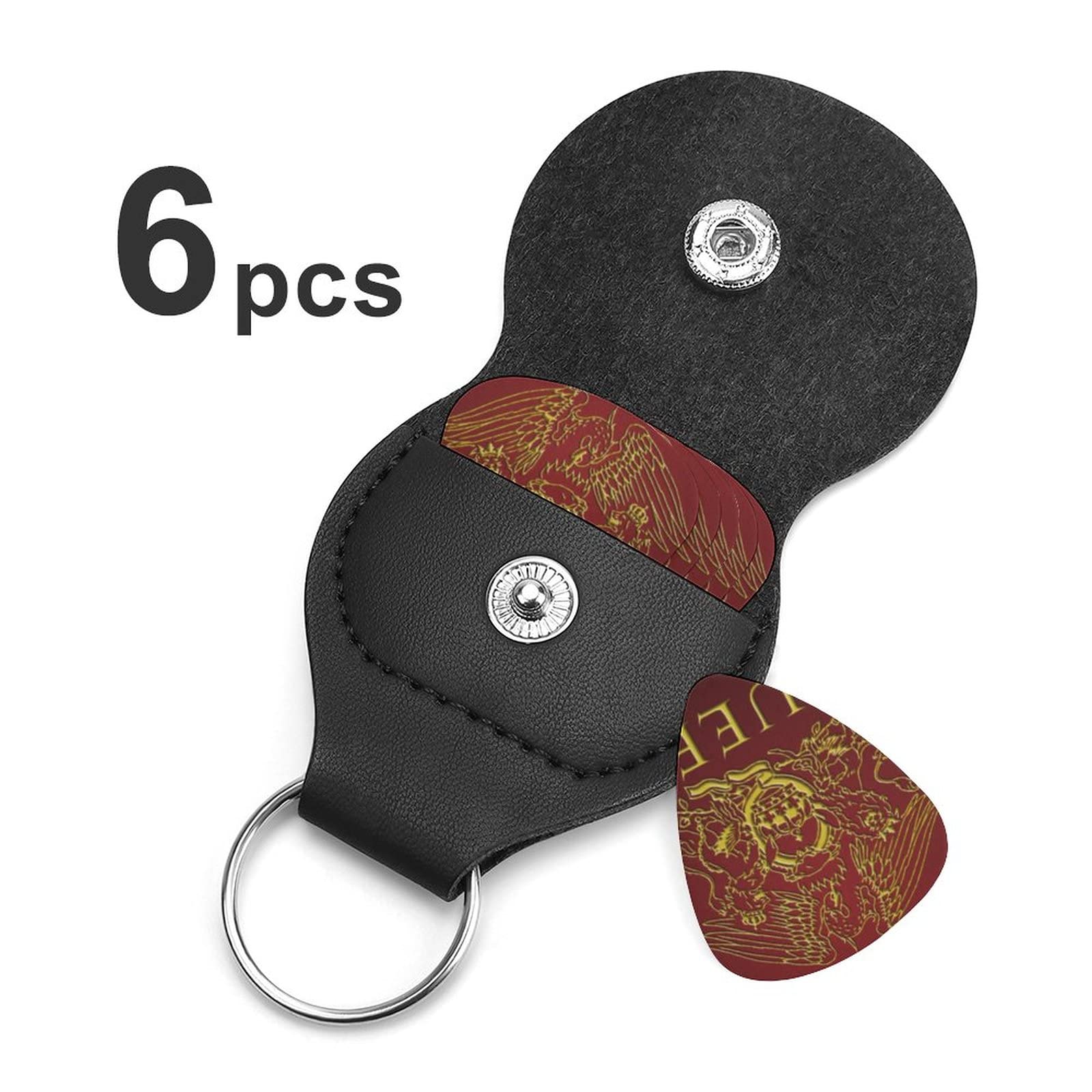 Amazon | QUEEN クイーンギターピック 6枚 6弦アコースティック