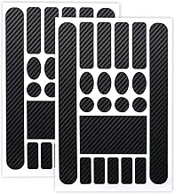 Bike Frame Protector, 2 Pack Bike Stickers for Frame Bike Protection Tape Bike Frame Protection Tape Bike Stickers Mountain Bike Parts Mountain Bike Stickers for Mountain Bike Road Bike