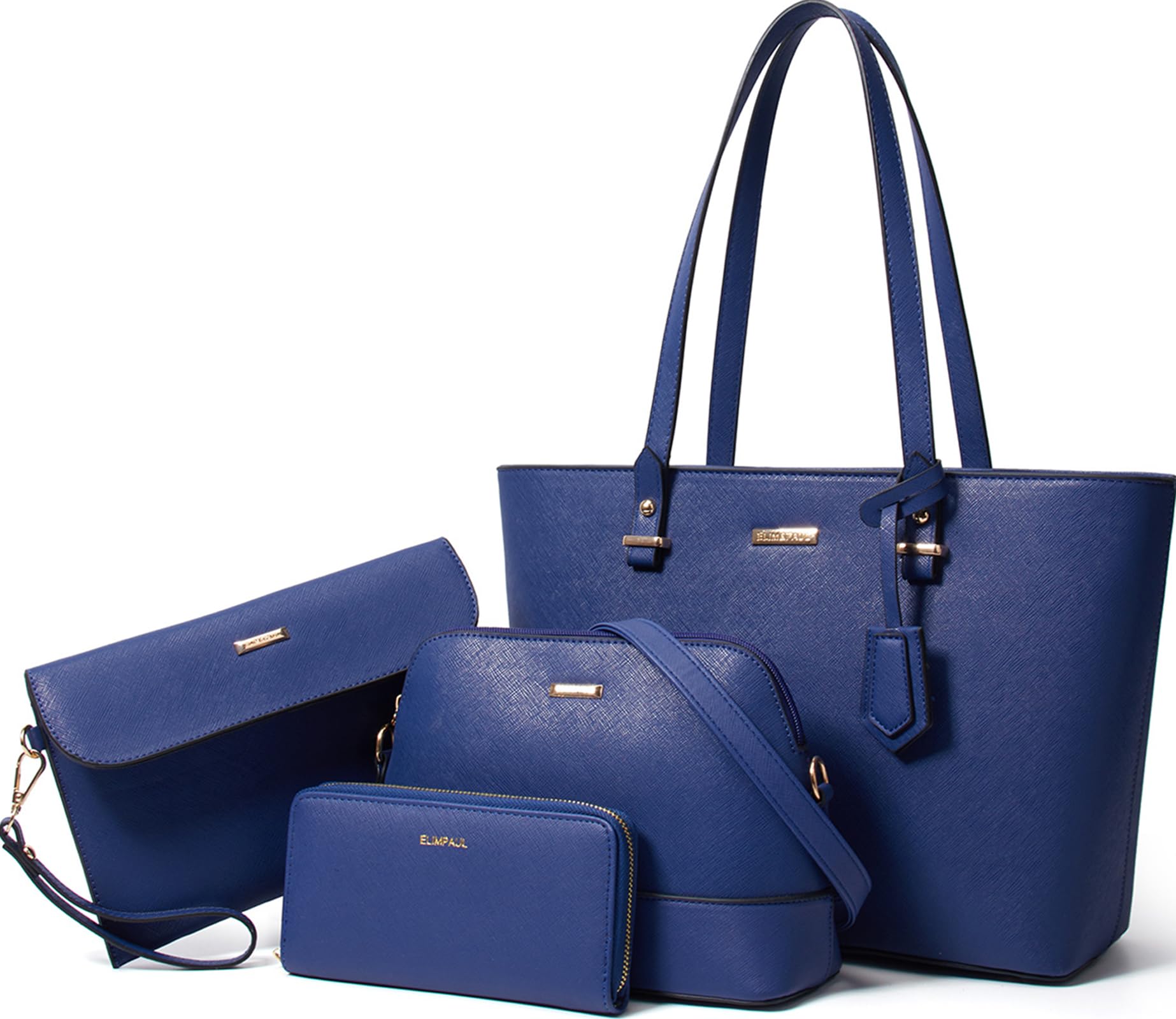 Women Fashion Handbags Tote Bag Shoulder Bags Top Handle Satchel Purse Set