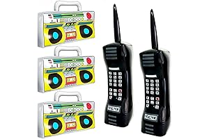 5 Piece Retro Inflatable Props for the Perfect 90's party