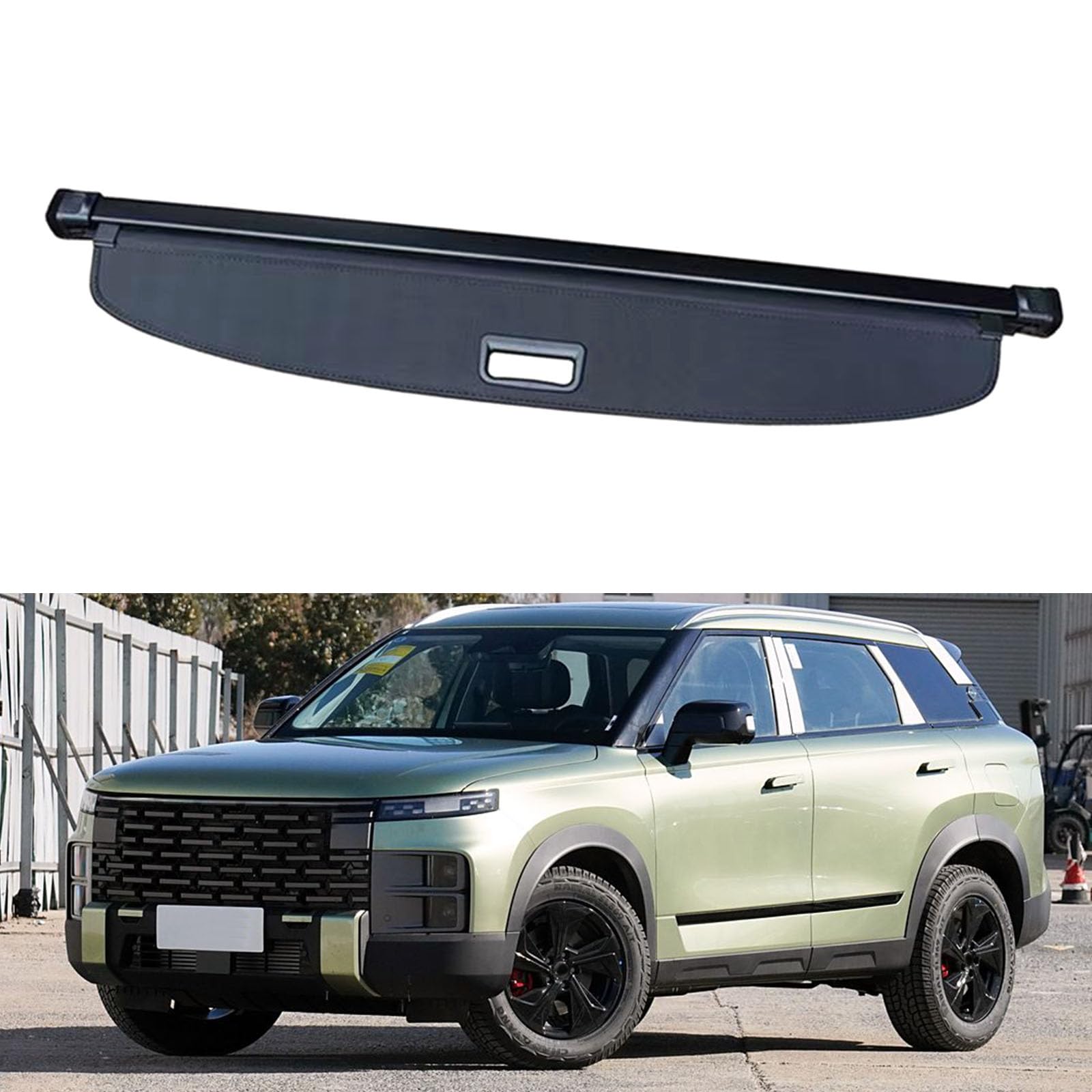 SXLGDW Car Retractable Rear Trunk Parcel Shelf,Compatible with Chery Jaecoo J7,Car parts