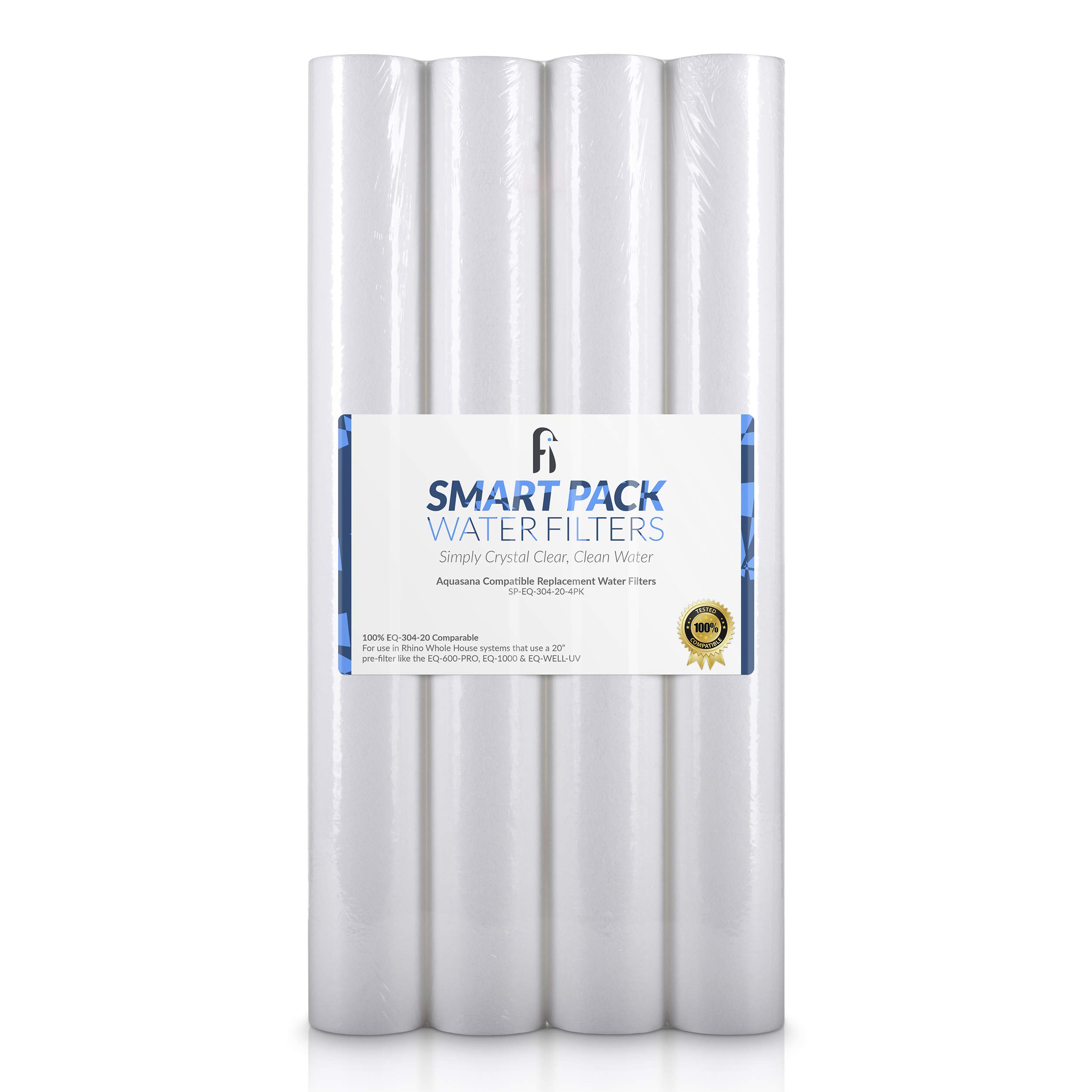Smart Pack Water FiltersEQ-304-20 Compatible Replacement Whole House Sediment