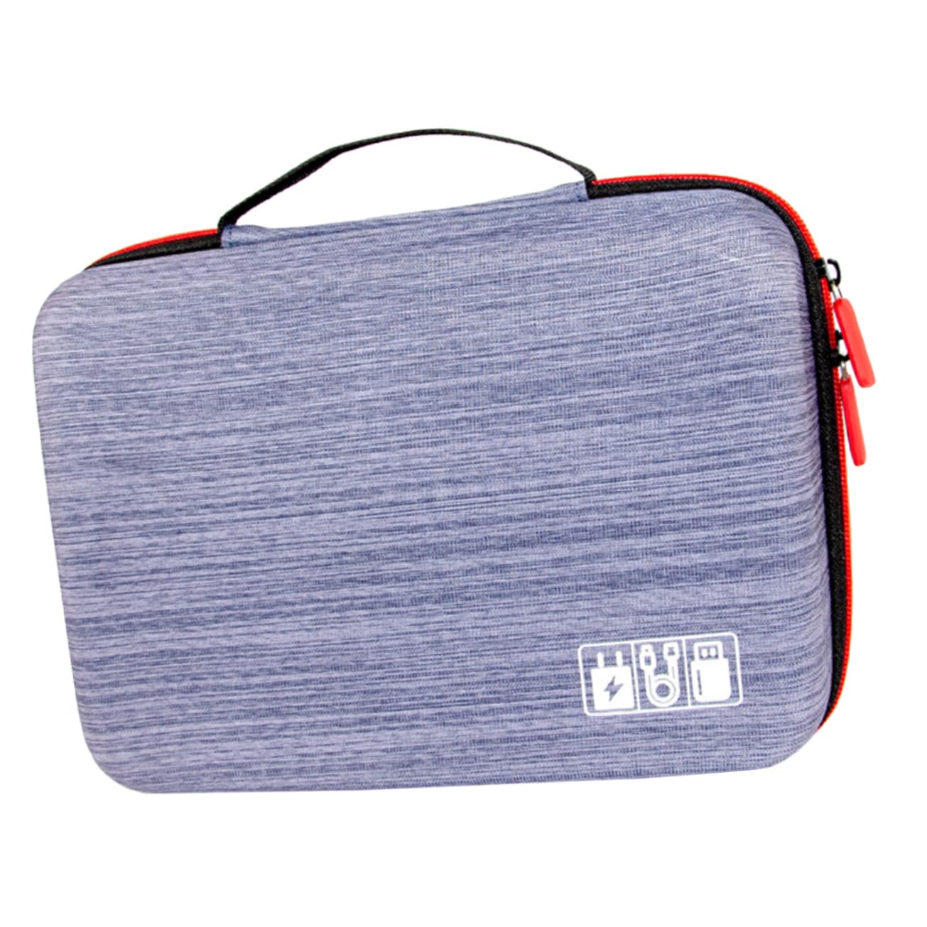 Bolsa Organizadora de Cables para Viaje Protección, Material Oxford y Eva, Diseño Minimalista y Portátil para Accesorios Electrónicos