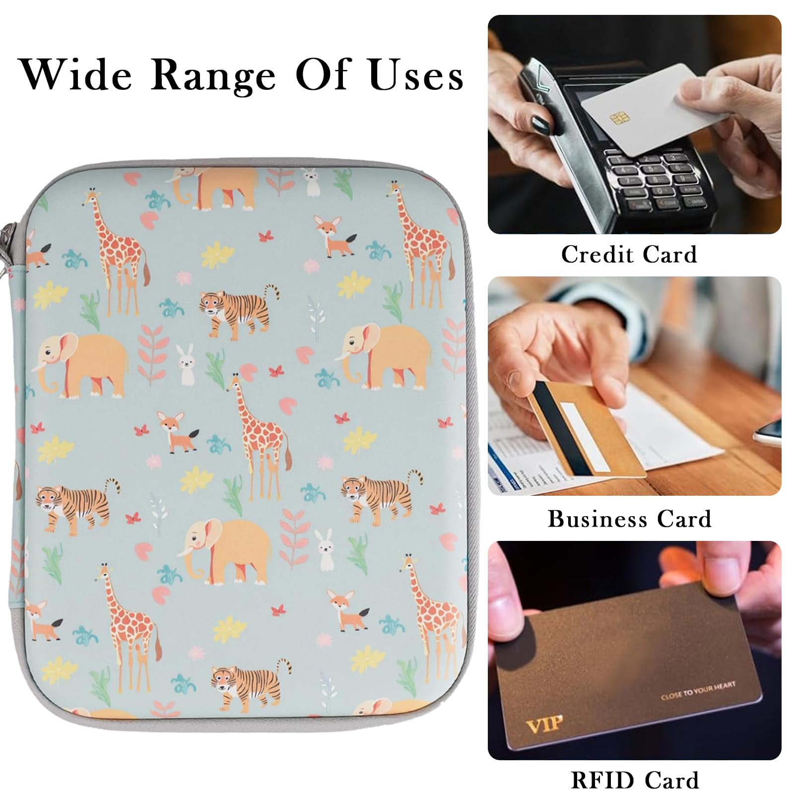 Card Binder Holder, 80 Pockets Cards Binder Folder with Zipper - Image 4