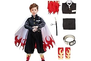 VZQI Kids Anime Naruto Cosplay, Costume Hooded Cloak, Halloween Costume Boys Girls Hoodies