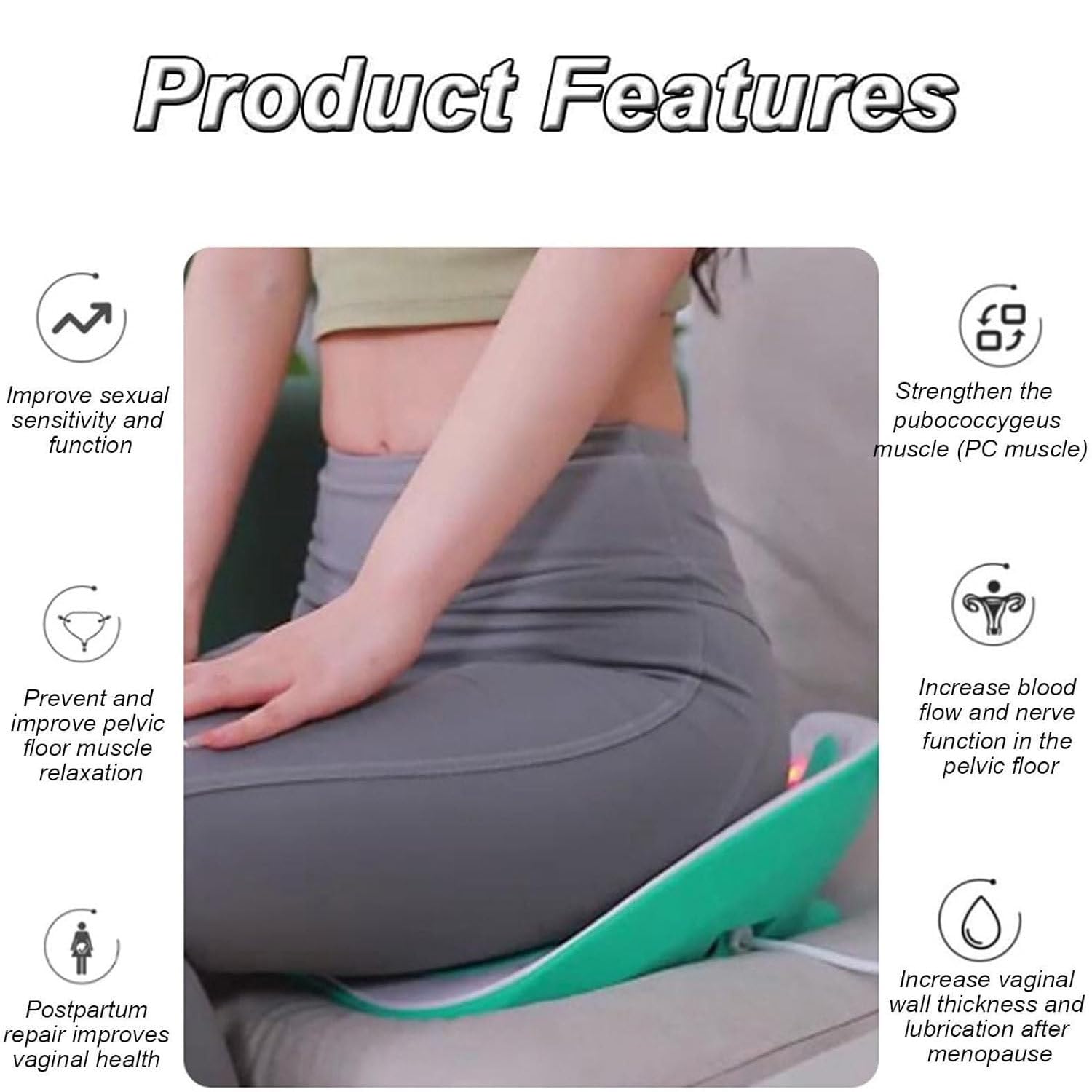 Stimulateur Musculaire Du Plancher Pelvien - Appareil D'exercice Vaginal - Neuf - Usage Maison