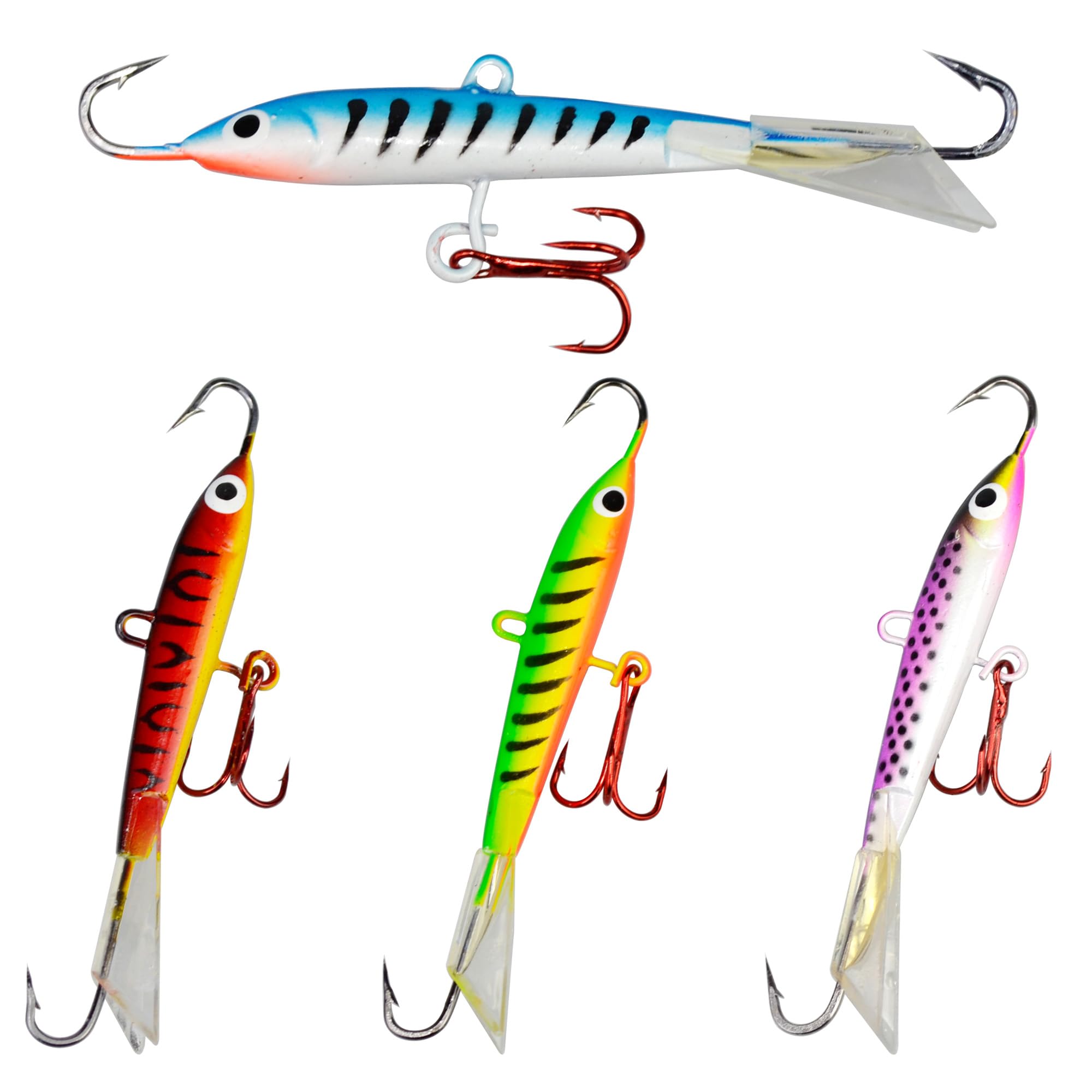 Lot 5 Cuillères Tournantes Argent – Pour Panfish, Bluegill, Crappie – USA