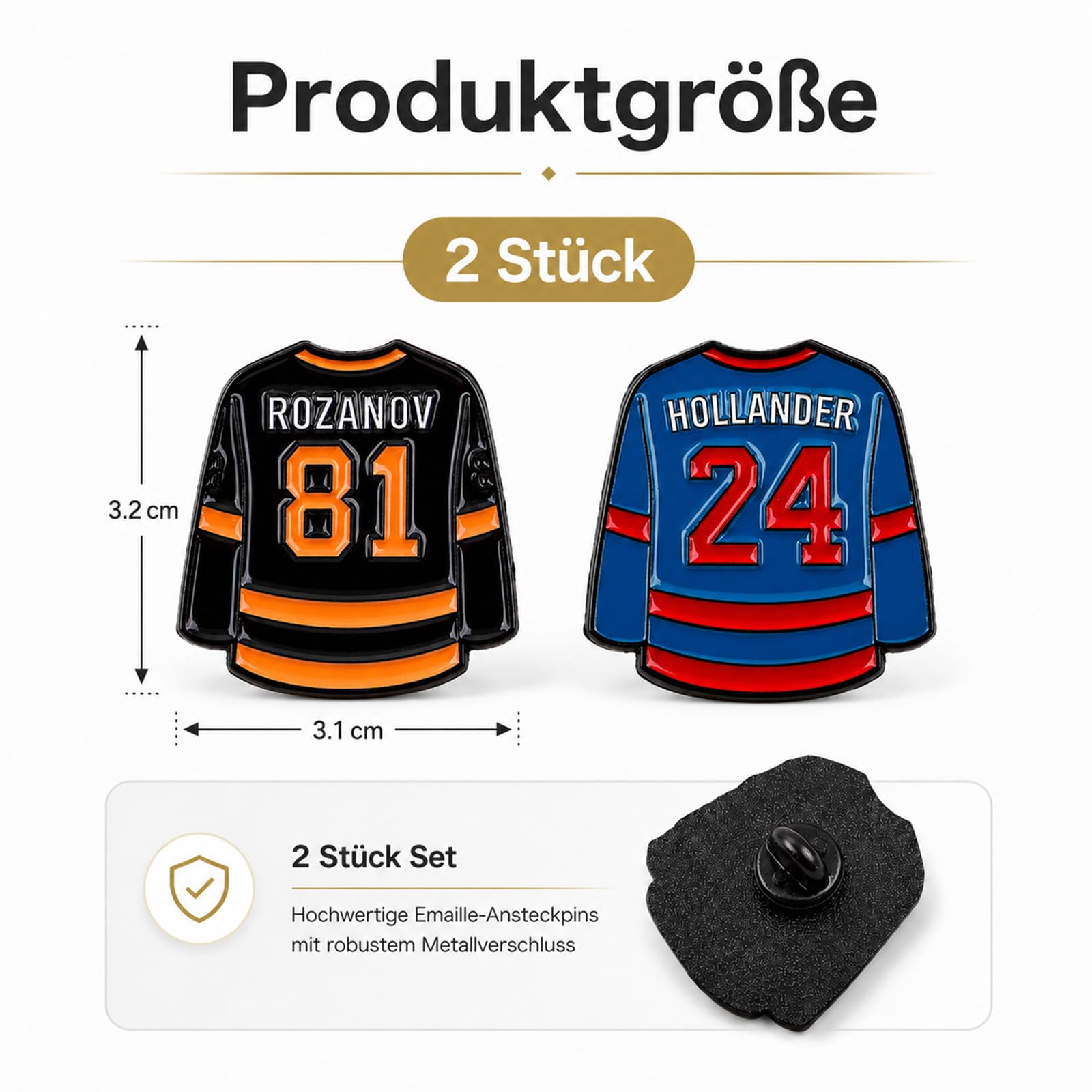 2 sztuki broszki w kształcie ubioru, modne broszki do ubrań, klasyczne broszki, praktyczne szpilki do broszek, 3,1 x 3,2 cm, numer 24 i 81, zestaw przypinek z motywem