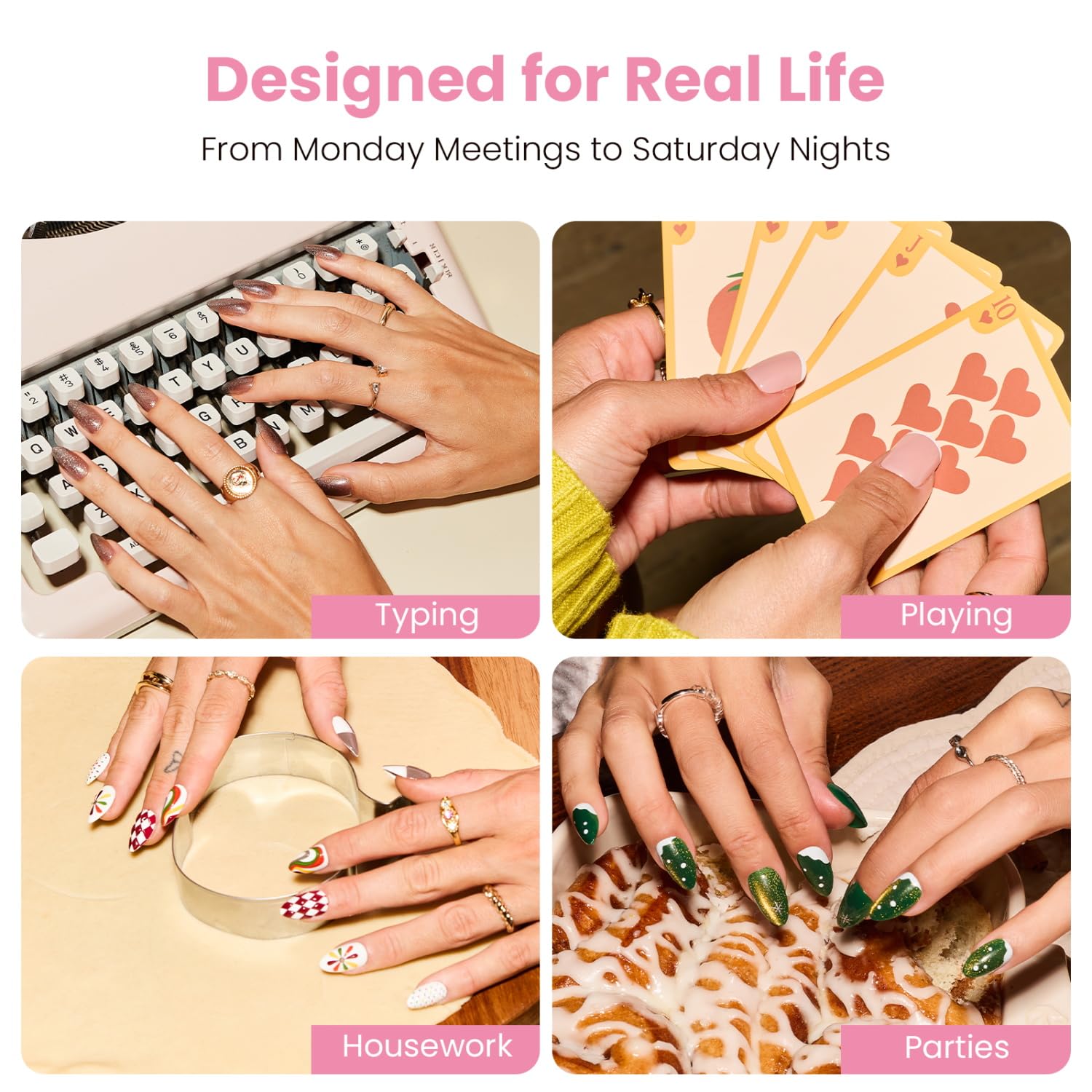 Nail Reformation Press-On Nails Reusable Nail Kit