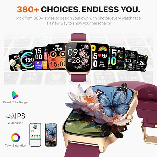 Miniatura 5 de Smart Watch for Women Men,(Answer/Make Call) 1.83'' Fitness Activity Tracker Smartwatch for Android iPhone iOS Compatible,IP68 Waterproof Step