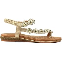 Charlotte II Women's Gold Sandals